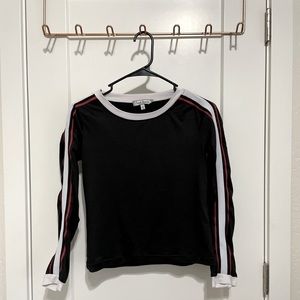 Striped long sleeve shirt